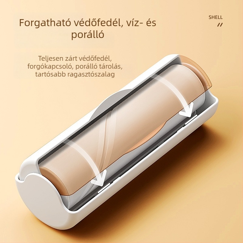 Mini zsebméretű ragadós szőr- és poreltávolító háziállatok számára