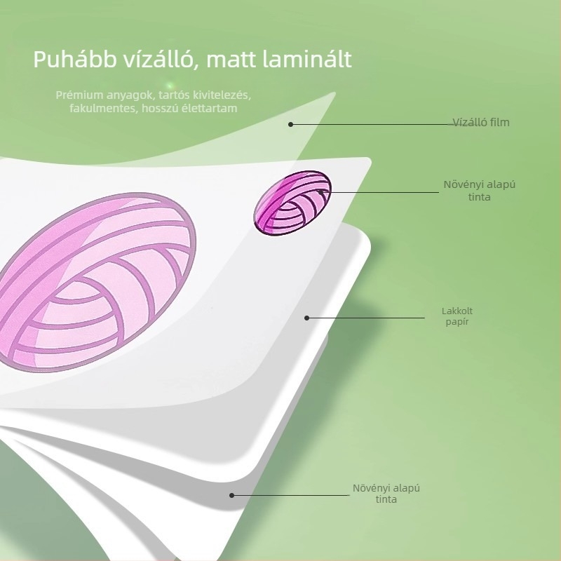 Birka témájú gyerekeknek szánt kártyás társasjáték — papírtártyák, támogatja a szülő-gyermek interakciót, fejleszti az érzelmeket, a látást és a kognitív készségeket, 4–6 éveseknek.