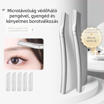 Szemöldöknyíró rozsdamentes acélból mindennapi használatra