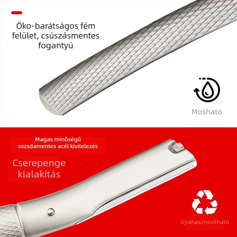 Szemöldöknyíró rozsdamentes acélból mindennapi használatra