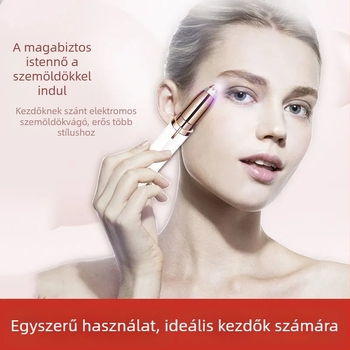 Elektronikus szemöldökformázó eszköz, USB-tápellátás, 75 g súly, háztartási használatra