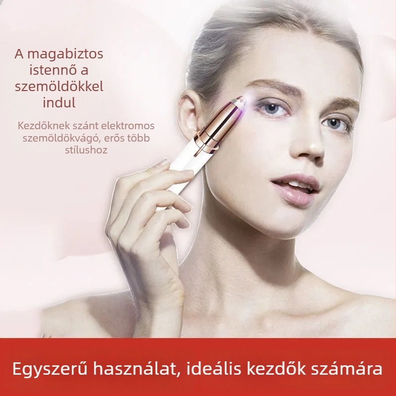Elektronikus szemöldökformázó eszköz, USB-tápellátás, 75 g súly, háztartási használatra