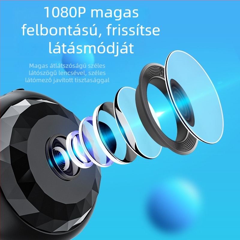 A13 Vezeték nélküli otthoni kamera 1080P HD IR éjjellátóval – Állatmonitor, TF-kártya tárolás, 4–5 órás üzemidő