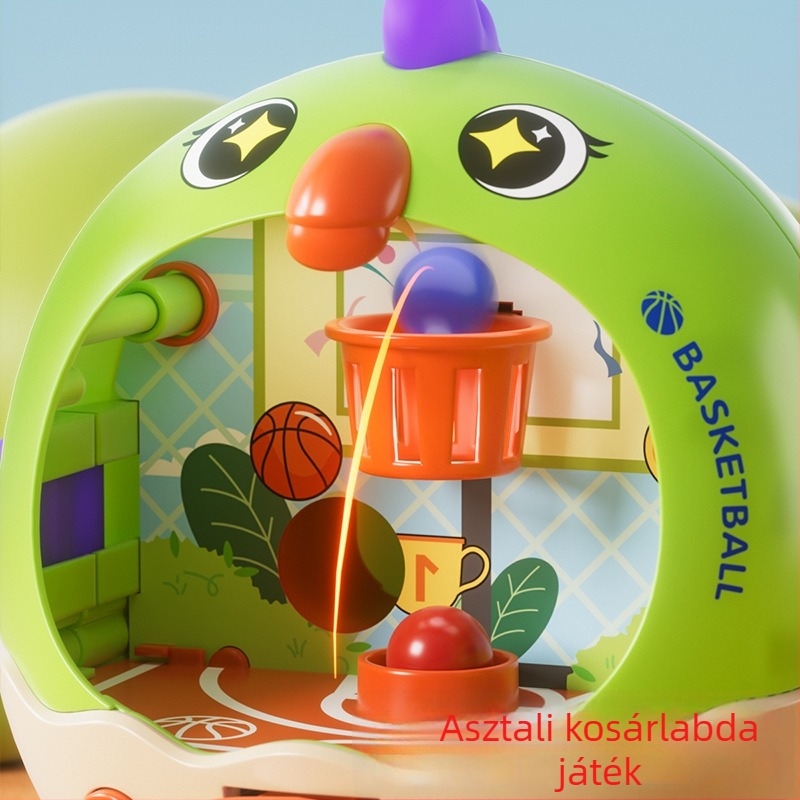 Gyerekeknek szánt asztali lövöldözős játék ujjnyomásos kilövő mechanizmussal, interaktív szülő-gyermek játék a kéz-szem koordináció és kognitív fejlesztés érdekében