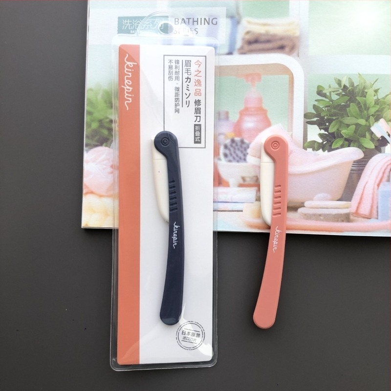 Szemöldök vágó kés – csúszásmentes, összecsukható kialakítás, rozsdamentes acél, éles heg, Márka: KINEPIN/Today’s Escape, Eredet: Guangzhou