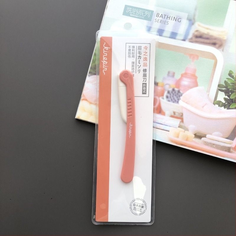 Szemöldök vágó kés – csúszásmentes, összecsukható kialakítás, rozsdamentes acél, éles heg, Márka: KINEPIN/Today’s Escape, Eredet: Guangzhou