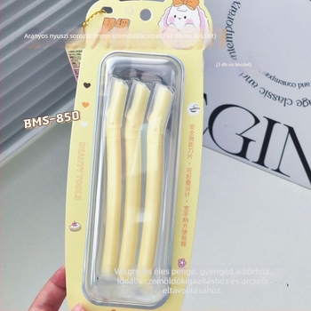 Etif Flower szemöldök trimmel, kétfejű, összecsukható, teleszkópos, rozsdamentes acél és ABS anyagból