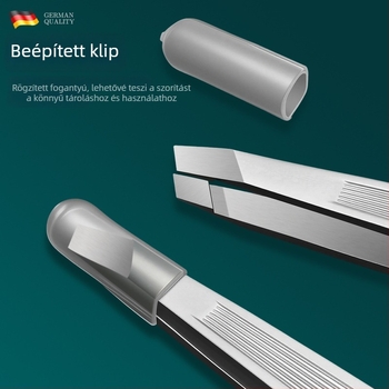 Szemöldöklip és csipesz – rozsdamentes acél, Guchin sorozat, általános használatra