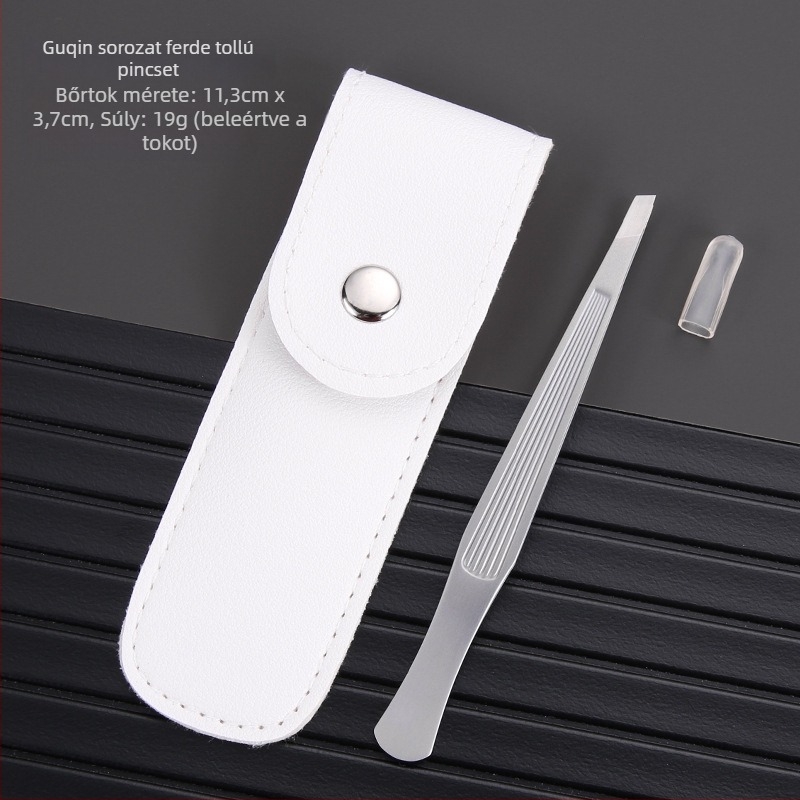 Szemöldöklip és csipesz – rozsdamentes acél, Guchin sorozat, általános használatra