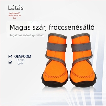 Mrshoes kutyacipők – Vízálló, Négyoldali rugalmas, Csúszásmentes, Kopásálló