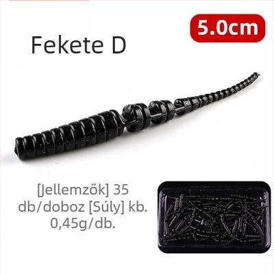 Bear King Puha csali tűs farkú – mesterséges csali bass, tilápia és sunfish számára