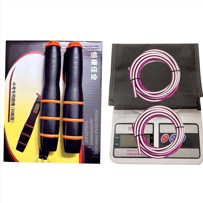 Ugrókötél számlálóval – PVC anyag; általános felhasználás; nem gyerekeknek készült