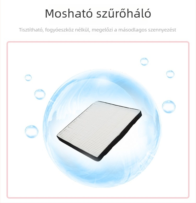 Körömpor-aspirátor, nagy teljesítményű, újratölthető, hordozható kivitel, anyag: műanyag + rozsdamentes acél
