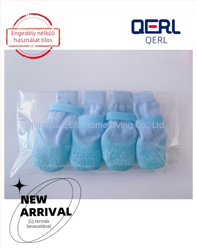 Kutyák külső esőcipője: vízálló, csúszásmentes, kopásálló (polieszter keverék; Jiangsu eredetű; univerzális használat)