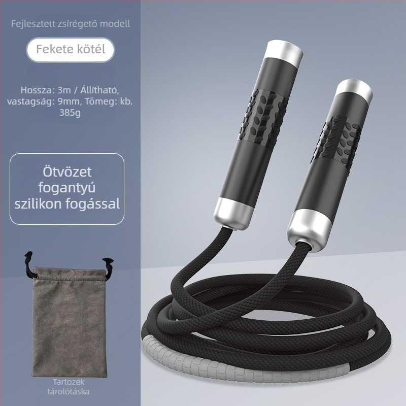 Súlyozott ugrókötél edzéshez – kötél fonott anyagból, professzionális edző kötél felnőtteknek, márka Nothing, termékkód 671432678466