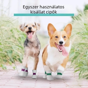 Egyszer használatos kisállat cipővédők – nem szőtt anyag, Friendly márka, univerzális felhasználás