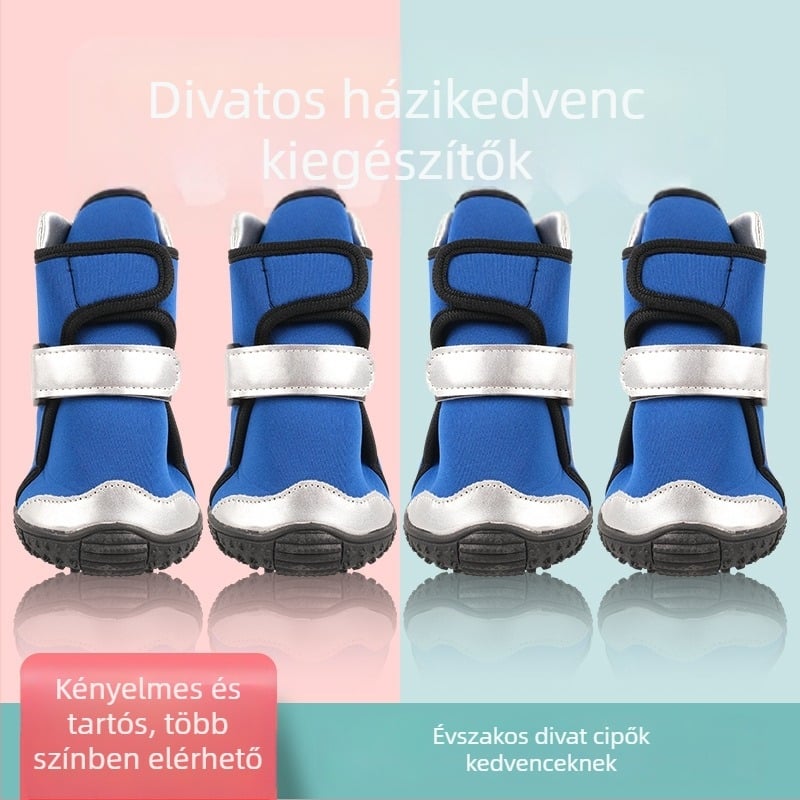 Kutyacipő Velcro-vel - Poliészter, szabadidős stílus, általános használat, dekoratív