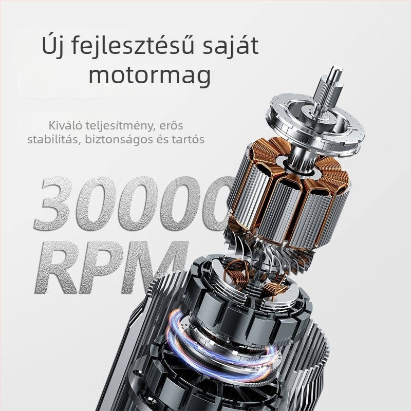 Youaolai Generation 1 Minden‑egyben elektromos körömcsiszoló és polírozó eszköz 100 csiszoló koronggal – otthoni használatra