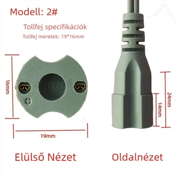 Manikűr polírozógép kezelőjének cserélhető készlet: rugós vonal, DC kis fej, polírozó eszköz, 50 g műanyag