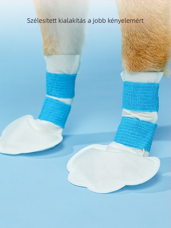 Gumi termikus kutya lábvédők sétákhoz