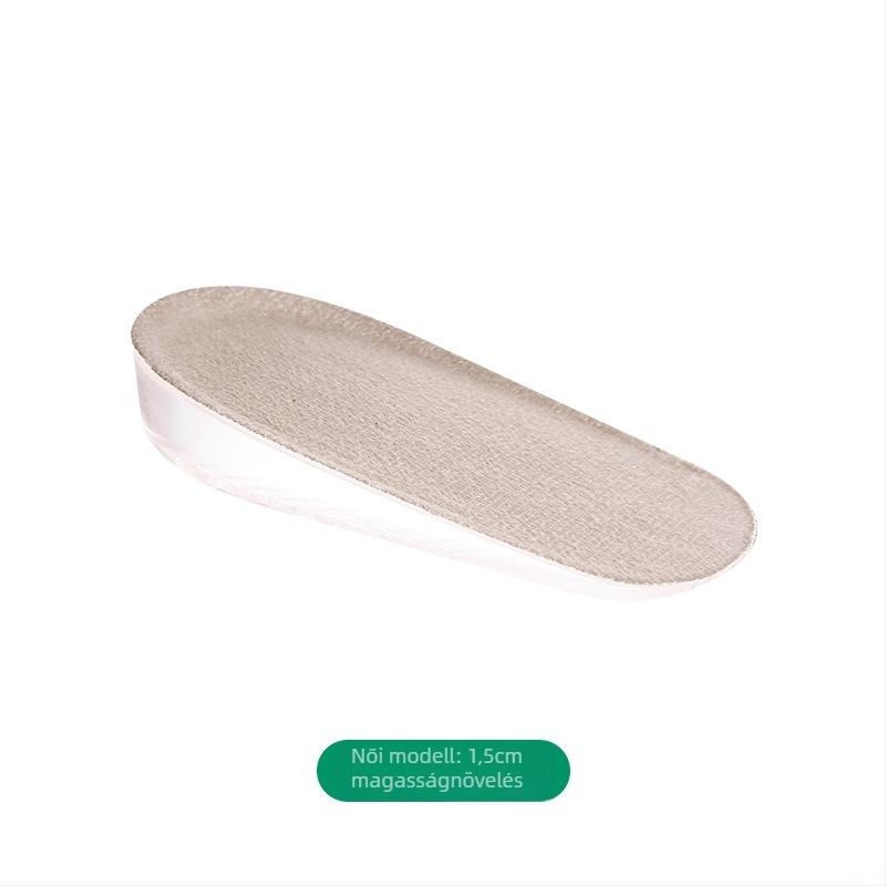 Magasságot növelő talpbetét – PU, rejtett sarok, csúszásmentes talp, alkalmas sportcipőkhöz, bőrcipőkhöz, bakancsokhoz, mindennapi és munkacipőkhöz
