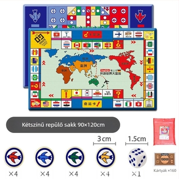 Oktatási gyerekeknek szánt matrac sakk-stílusú játékhoz – LPDE anyag, 7–14 éveseknek