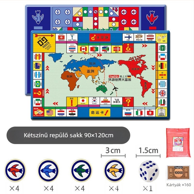 Oktatási gyerekeknek szánt matrac sakk-stílusú játékhoz – LPDE anyag, 7–14 éveseknek