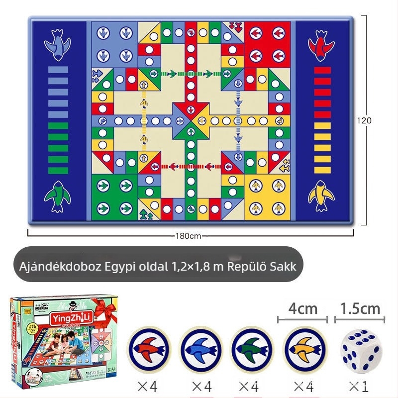 Oktatási gyerekeknek szánt matrac sakk-stílusú játékhoz – LPDE anyag, 7–14 éveseknek