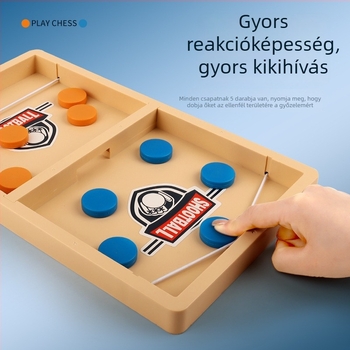 Kétfős párbaj asztali sakkjáték gyerekeknek – Bailien, műanyag, 4–14 évesek