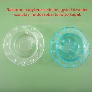 Independent: Fürdőkádhoz vákuumos túlfolyás elleni lefolyófedél - Környezetbarát PVC