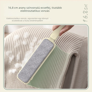 Kétoldalas ruhaszöszmentesítő kefe - antistatikus, műanyag, ruhákhoz, gyapjú és kasmír, márka Happy Mother