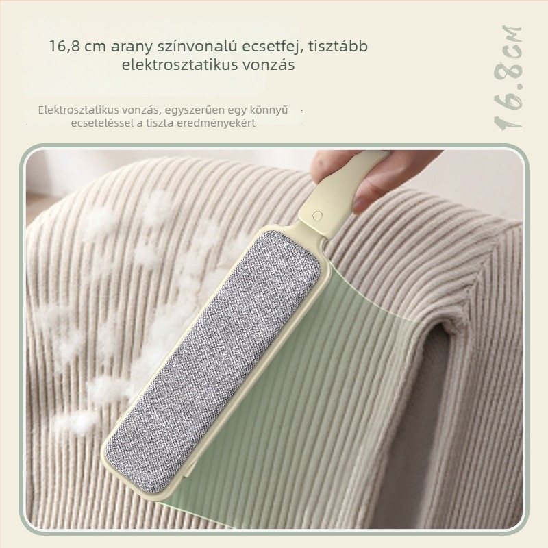 Kétoldalas ruhaszöszmentesítő kefe - antistatikus, műanyag, ruhákhoz, gyapjú és kasmír, márka Happy Mother