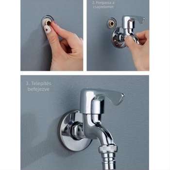 Zuhanycső tartozék rozsdamentes acélból, modell ZC-16800270, kínai stílus