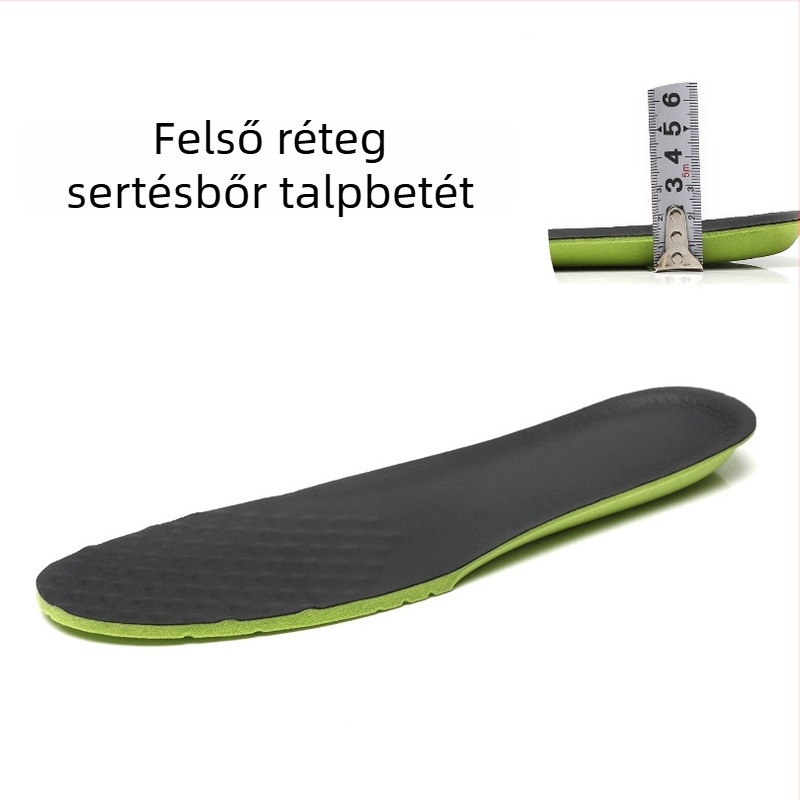 Légáteresztő hálós anyagú emelő talpbetét – teljes talpbetét sport-, bőr- és egyéb lábbelikhez, Orenka