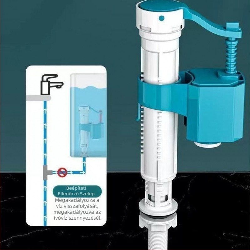 Universális toalett vízbetöltő szelep – magas nyomású visszafolyás elleni védelem, CUPC tanúsítvány, Hanming Furniture