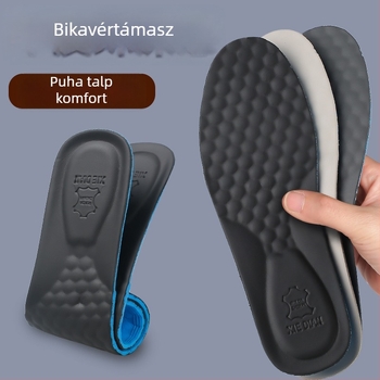 Tehénbőr talpbetét, modell 202-A6, teljes hosszú talpbetét emelõ funkcióval, sportcipőkhöz, bőrcipőkhöz, bakancsokhoz és hétköznapi munkás lábbelikhez