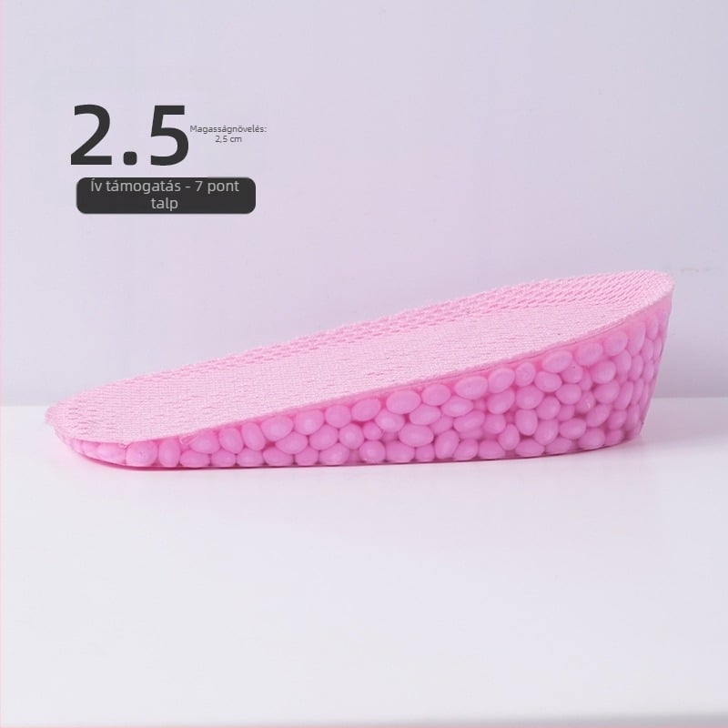 TPU belső talp a magasság növeléséhez csizmákhoz, antibakteriális és dezodoráló, 5 cm