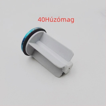 Műanyag mosdódugó emelő mechanizmussal, húzó típus (anyag: műanyag; használati mód: húzás; tanúsítvány: nincs)