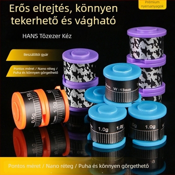 Ólomlemez tekercs horgászfelszerelésekhez – Környezetbarát elektrolitikus ólom, Thousand Hands márka, saját címke elérhető