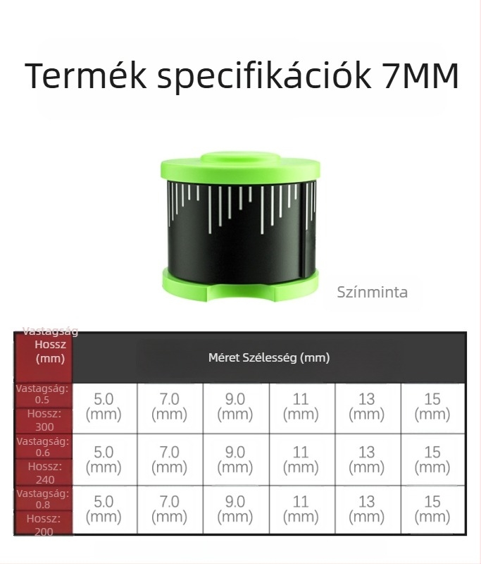 Ólomlemez tekercs horgászfelszerelésekhez – Környezetbarát elektrolitikus ólom, Thousand Hands márka, saját címke elérhető