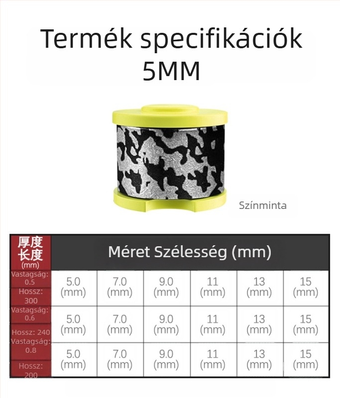 Ólomlemez tekercs horgászfelszerelésekhez – Környezetbarát elektrolitikus ólom, Thousand Hands márka, saját címke elérhető