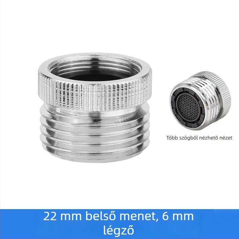 Kerti tömlőcsatlakozó, réz testtel, Shui muyu márka, modern minimalista dizájn, telepítésre kész