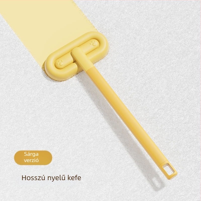 Háziállat szőrszálak eltávolító eszköz, ABS anyagból, ívelt fésű, hosszú szőrű macskáknak