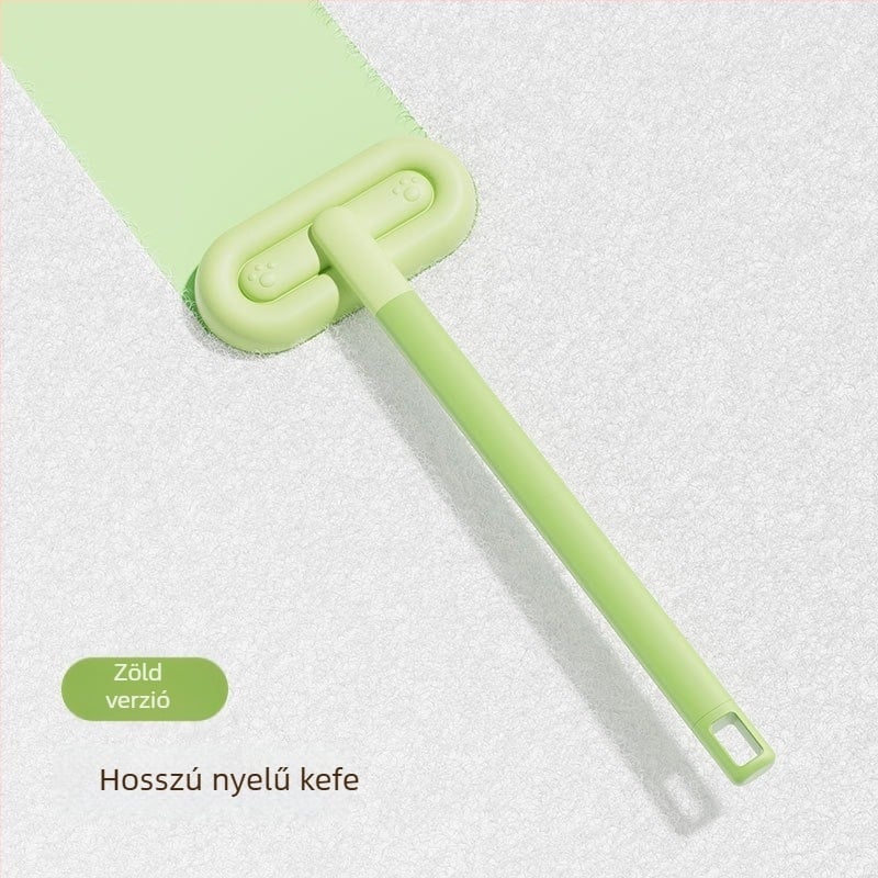 Háziállat szőrszálak eltávolító eszköz, ABS anyagból, ívelt fésű, hosszú szőrű macskáknak