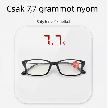 Presbyopia szemüveg GS103, teljes TR90 keret, lencsék gyantából, anti-kék fény