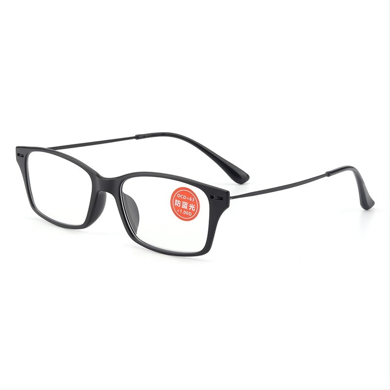 Presbyopia szemüveg GS103, teljes TR90 keret, lencsék gyantából, anti-kék fény