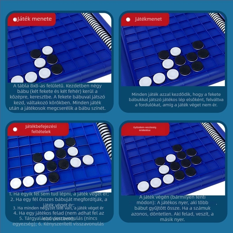 Családi oktatási sakk és puzzle játék – műanyag sakkkészlet, fejleszti a gondolkodást és a szülő-gyermek interakciót