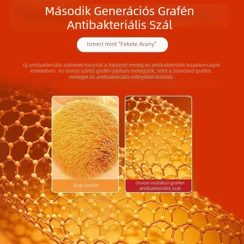 Térdvédők a melegítéshez és ízületi komfortért, bambusz szén rost, 6 órás hőmegtartás, belső viseletre tervezve, alkalmas futáshoz és különféle sportokhoz