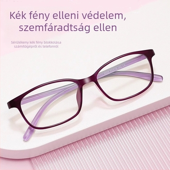 Ultra-light HD olvasószemüveg a távoli és közeli nézethez, kékfény elleni védelemmel, PC lencsékkel, TR90 keret, teljes keret, négyszögletes forma, modell 2029