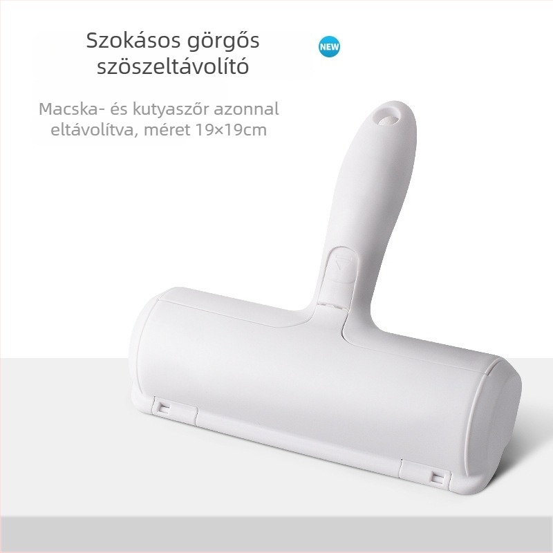 Háziállat-szőr eltávolító – elektrosztatikus, macska- és kutyaszőr eltávolítására, háztartási használatra szőnyegeknél, műanyag, Seven Oh márka